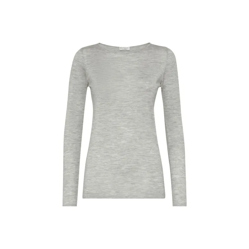 Brunello Cucinelli Long sleeve Knit Top-0