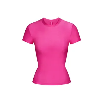 Skims T-Shirts Women's Bright Pink