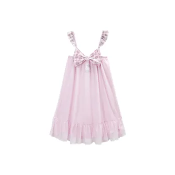 GUKOO x Hello Kitty Sanrio Series Nightgown Women's Mist Purple