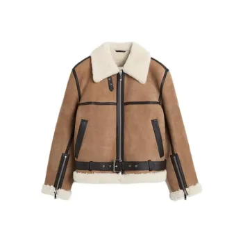 TOTEME Shearling Suede Jacket