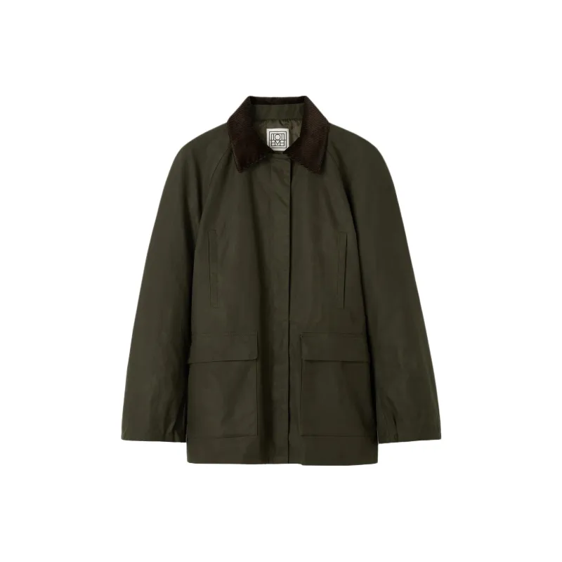 TOTEME Collared Pocket Detailed Jacket-0