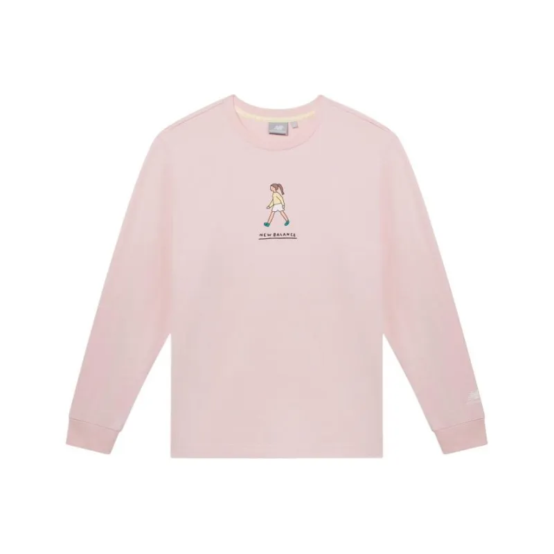 New Balance Sweatshirt Women's Pink-0