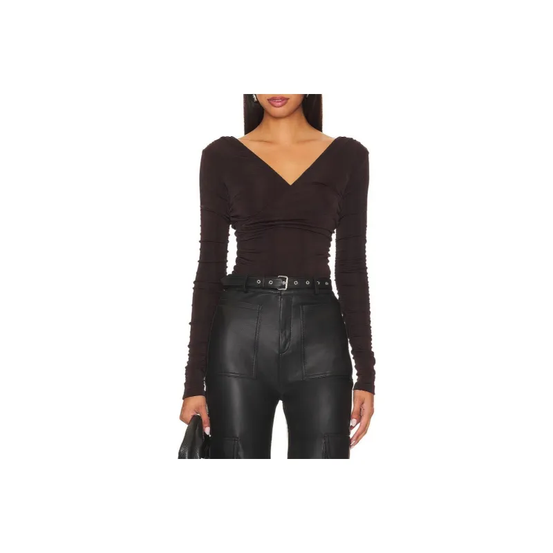 FREE PEOPLE Bodysuits Women's Black-0