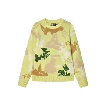 FILA Cashmere Sweaters Women's All Over Print