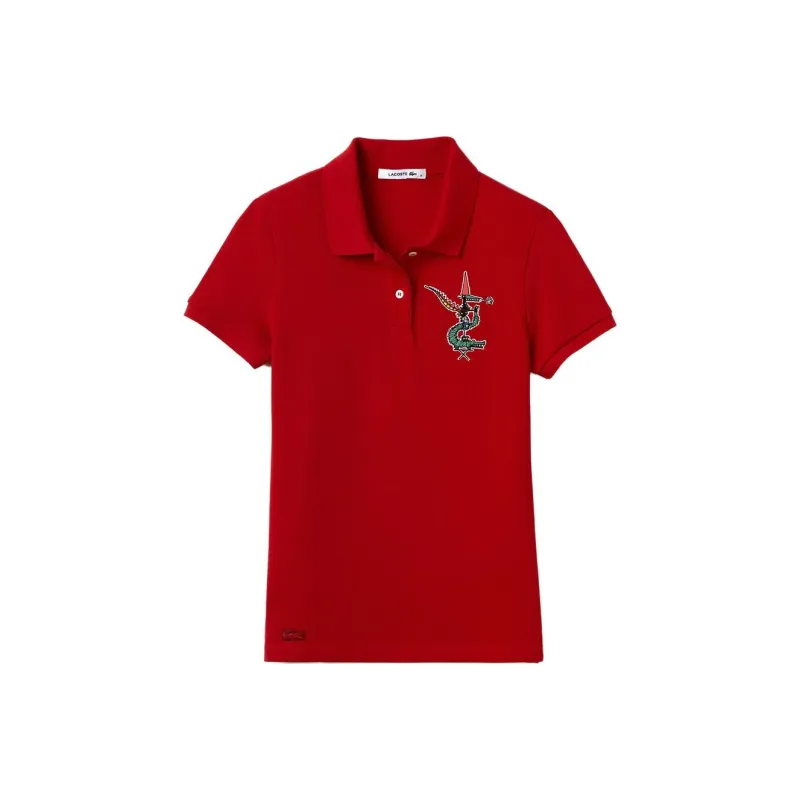 LACOSTE Polo Shirts Women's Red-0