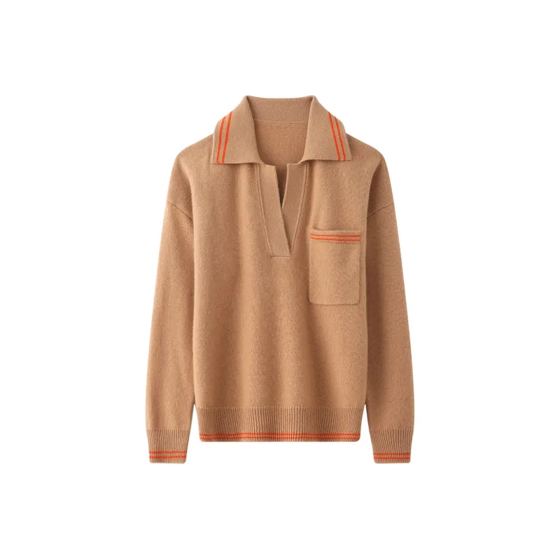 H YXIANG Cashmere Sweaters Women's-0