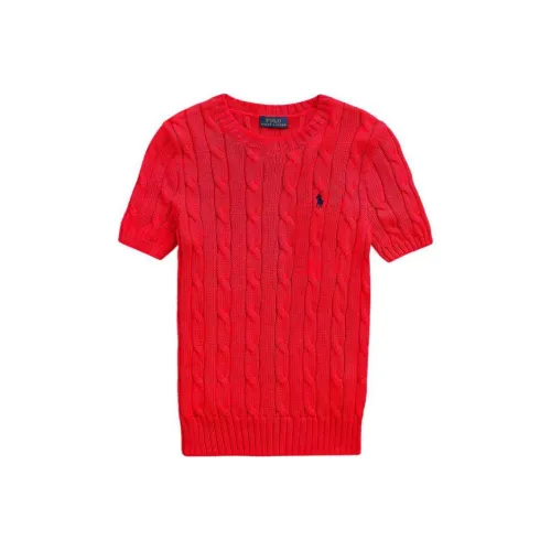 Polo Ralph Lauren SS23 Knitwear Women's Red