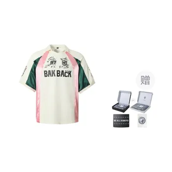 BE ALL KABUTO T-Shirt Women's White Pink Multicolor