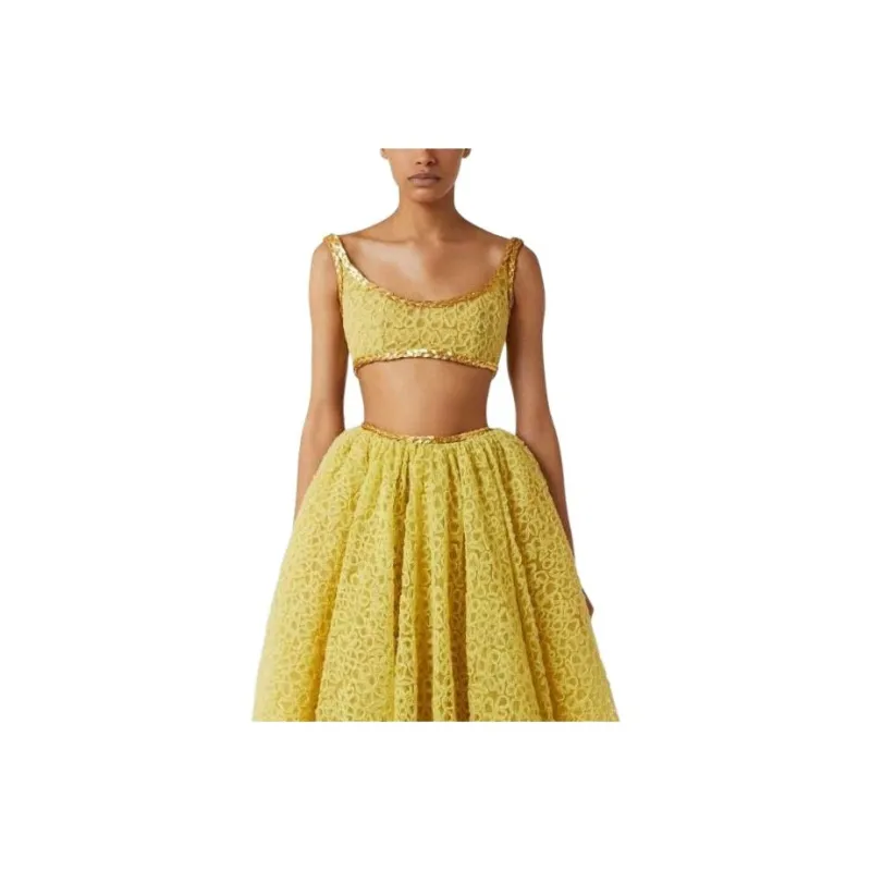 GIAMBATTISTA VALLI Camisole Women's Sunset Yellow-0