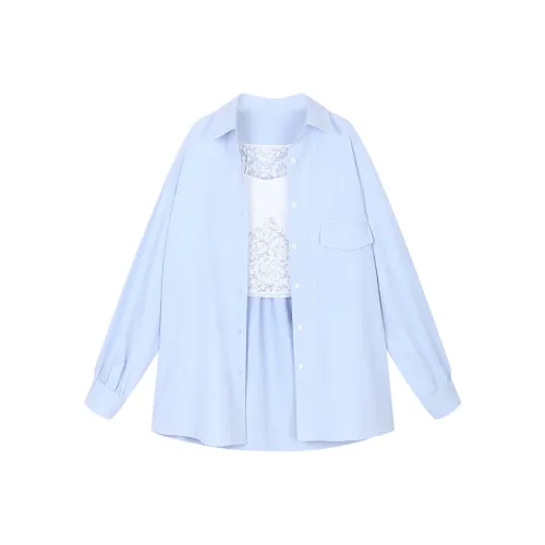 SONGBENSANGSANG Shirt Women's Inner Lace Stylish Tank Top Outfit Women's