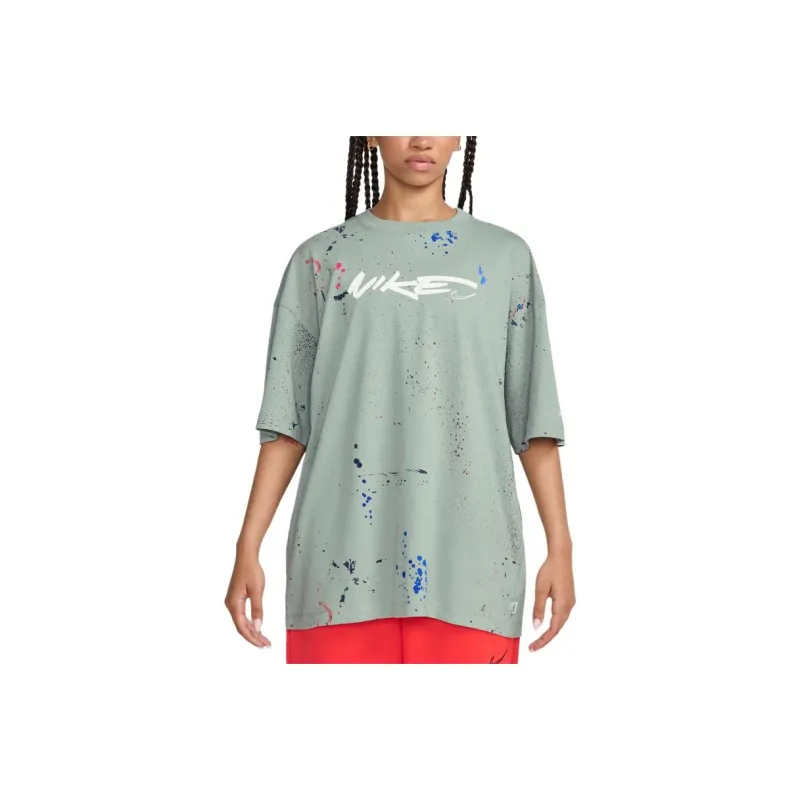 Nike Sportswear T-Shirt Women's Bottom Gray-0
