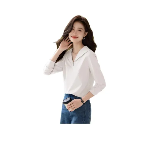 Mo Han Yi Mei T Shirt Women's White