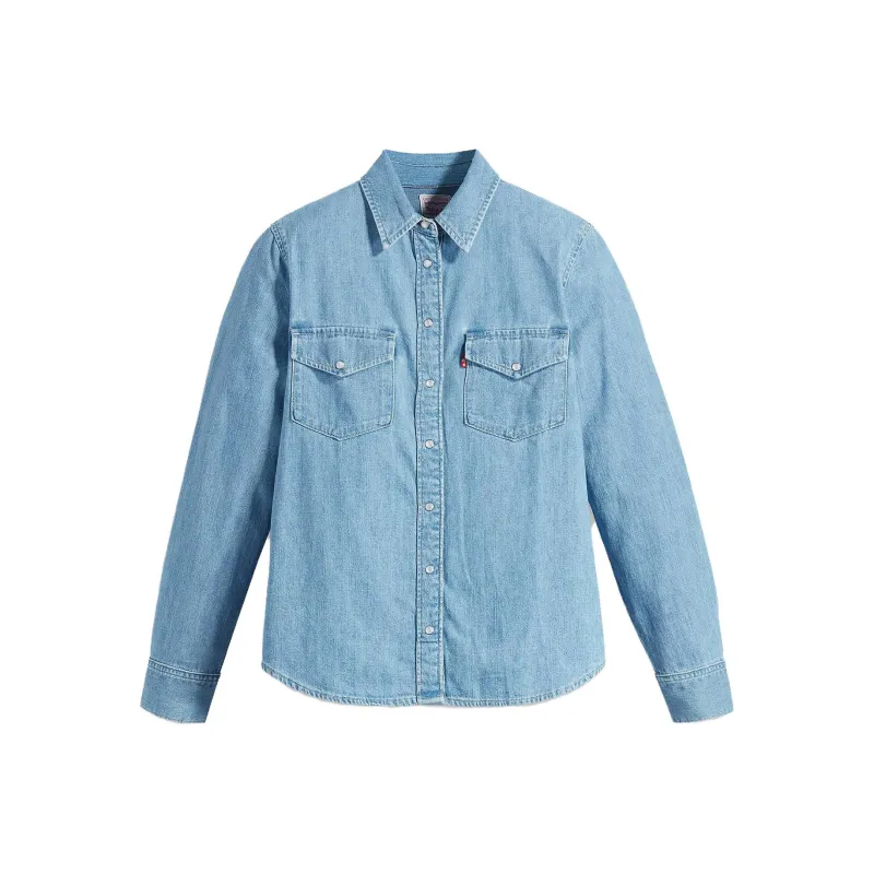 Levis Cotton Denim Shirt-0