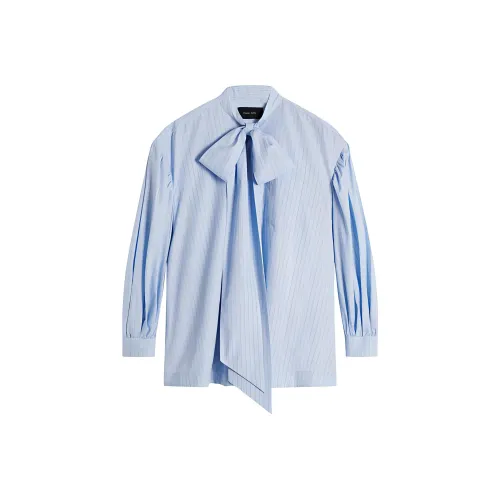 SIMONE ROCHA Front Bow Puff Sleeve Shirt