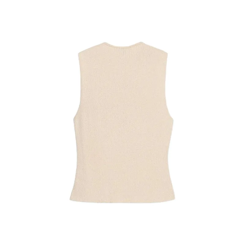 ZARA Tank Top Women's Raw White-1