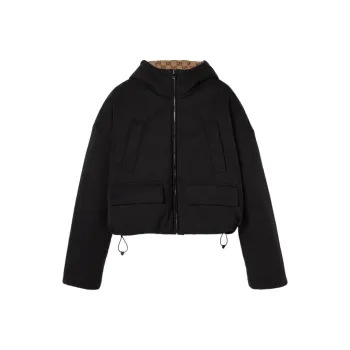 GUCCI Reversible Zip Up Bomber Jacket