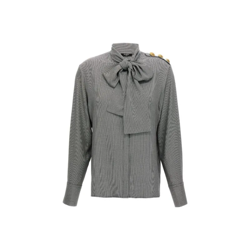 BALMAIN Shirts Women's Gray-0