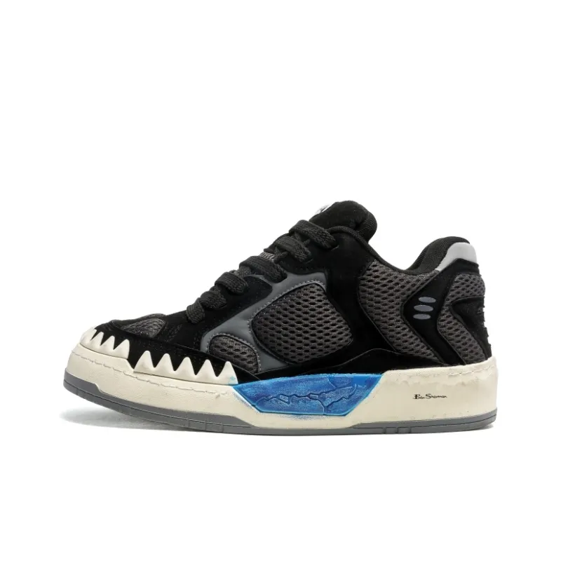 BEN SHERMAN Abrasion Resistant Low Top Skateboard Shoes Unisex-4