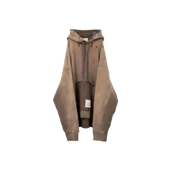 Maison Mihara Yasuhiro Sunfaded Huge Hoodie 'Brown'