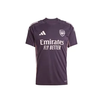 Adidas ArsenalTiro 24 FW24 Soccer Jersey Men's Aurora Black