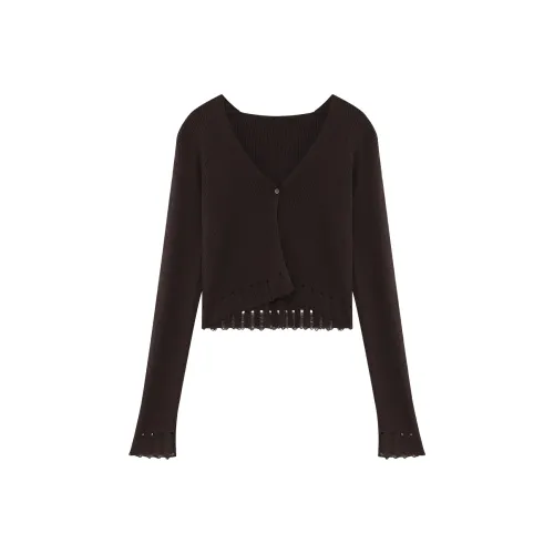 THE SEA LIFE Knitwear Women's Dark Rock Red