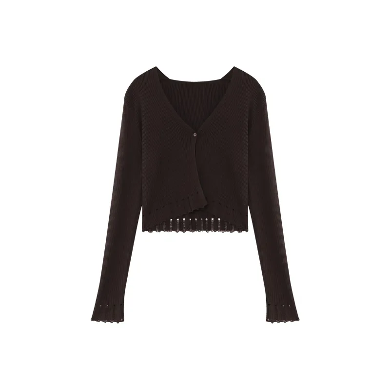 THE SEA LIFE Knitwear Women's Dark Rock Red-0