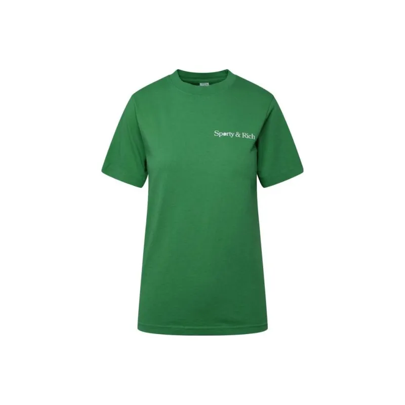 SPORTY & RICH The Wall Street Collection Crewneck T Shirt-0