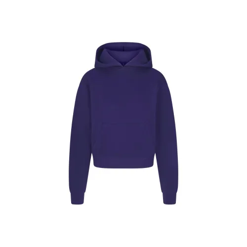 SKIMS COTTON FLEECE CLASSIC HOODIE Sweatshirt Women's Concord/Harmony Purple