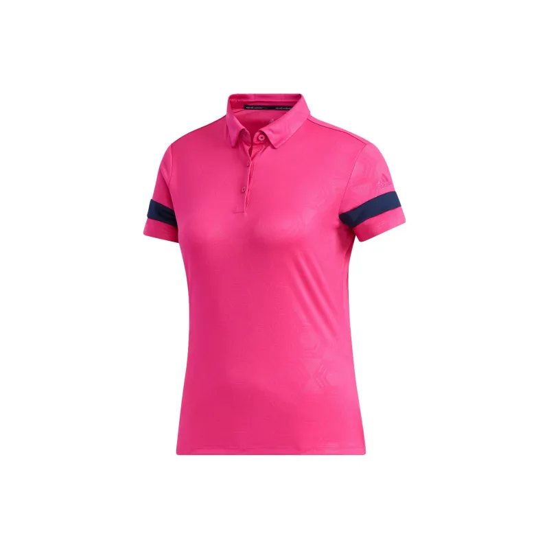 Adidas Polo Shirts Women's Pink-0