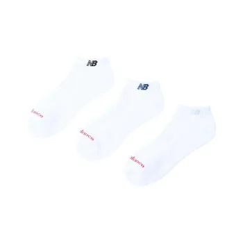 New Balance ShortLenghSocks3Pack Ankle Socks Men's 3 Pack White WT