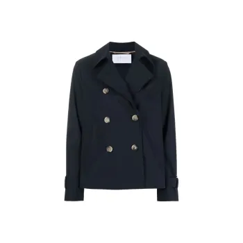 HARRIS WHARF LONDON Spread collar Jacket