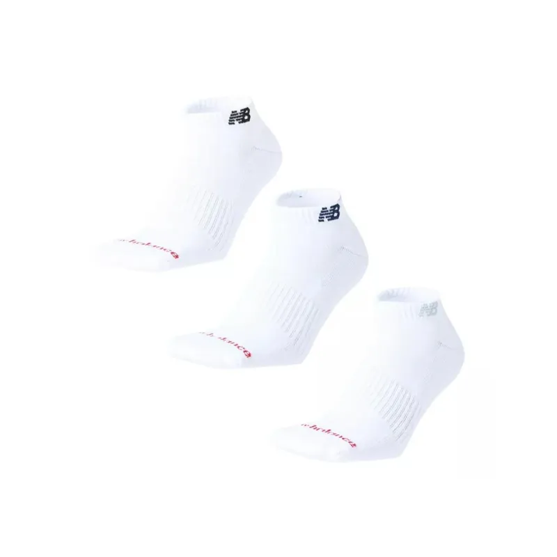 New Balance ShortLenghSocks3Pack Ankle Socks Men's 3 Pack White WT-1