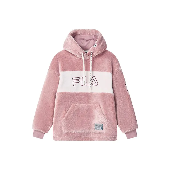 FILA x MIHARA YASUHIRO Sweatshirt Women's Light Purple Red-0