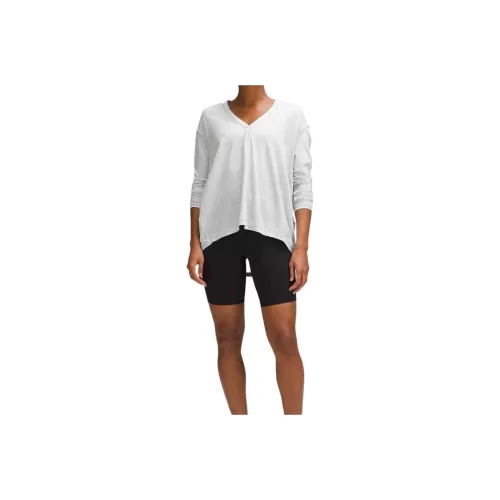Lululemon Back In Action Knitwear Women's White/WHT