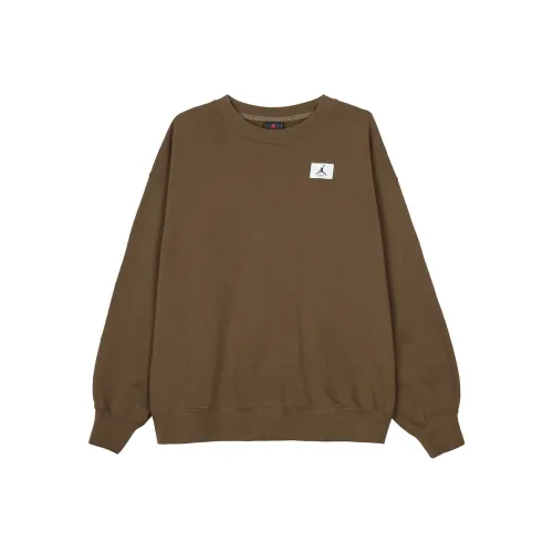 JORDAN Sweatshirts Women's Olive Green