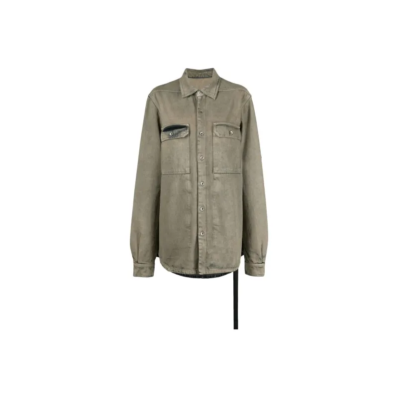 Rick Owens DRKSHDW Shirt Women's Gray-0