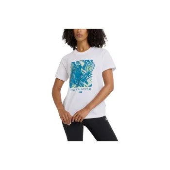 New Balance Coco Gauff FW24 Regular T-Shirt Women's White