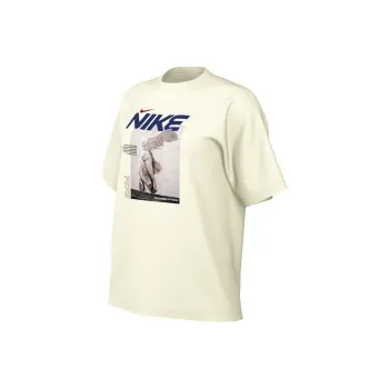 Nike Sportswear Graphic Oversized T shirt Beige