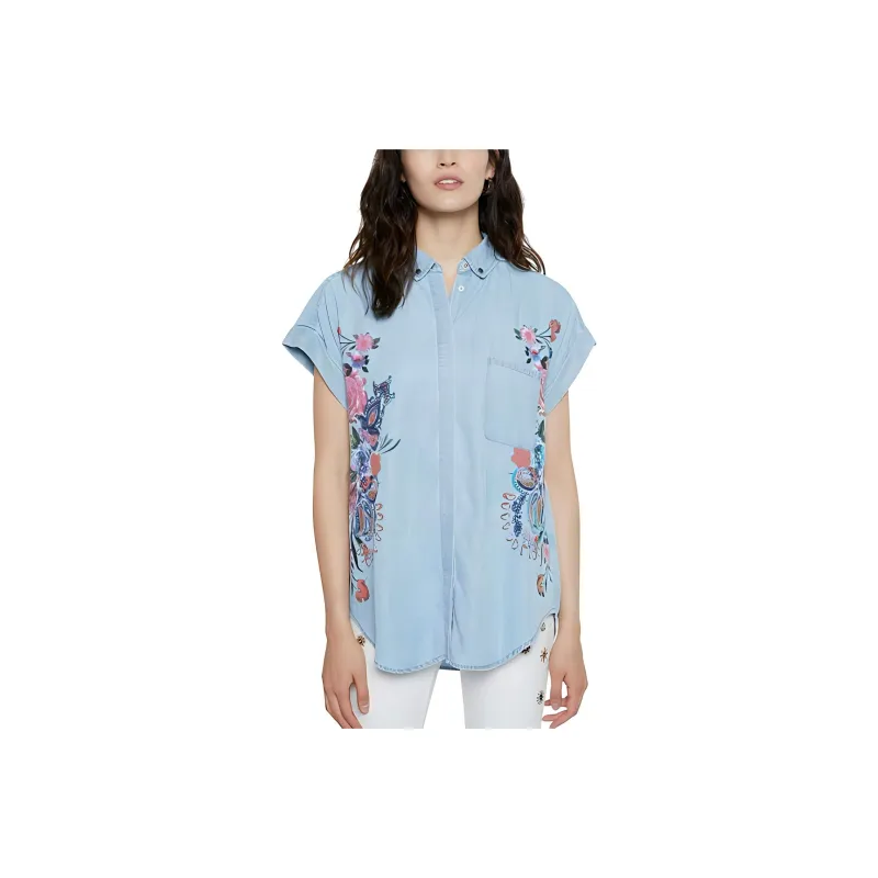Desigual Shirts Women's Blue-0