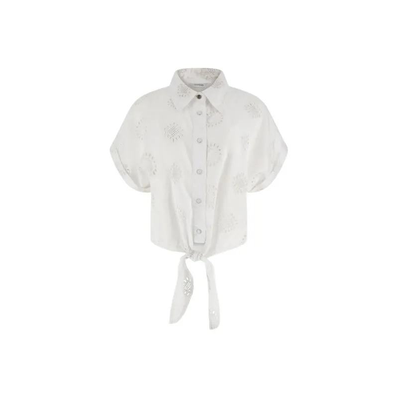 GUESS Shirts Women's White-0