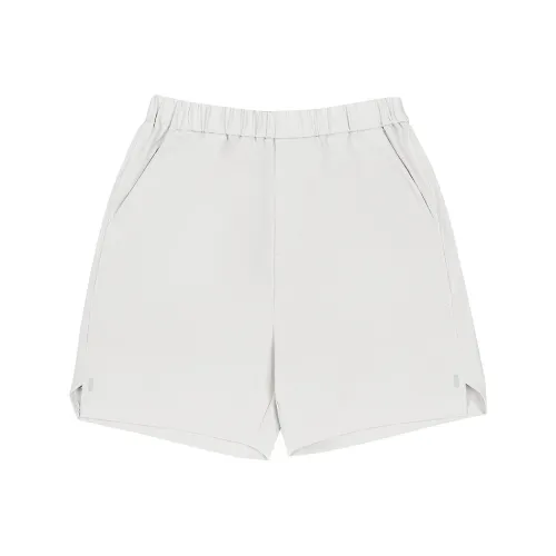 MYSAMESAME Casual Shorts Unisex Light Gray White In Stock