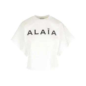 Alaia T-Shirts Women's White