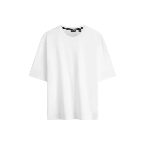 calvin zwart Klein T-Shirts Women's Moon White