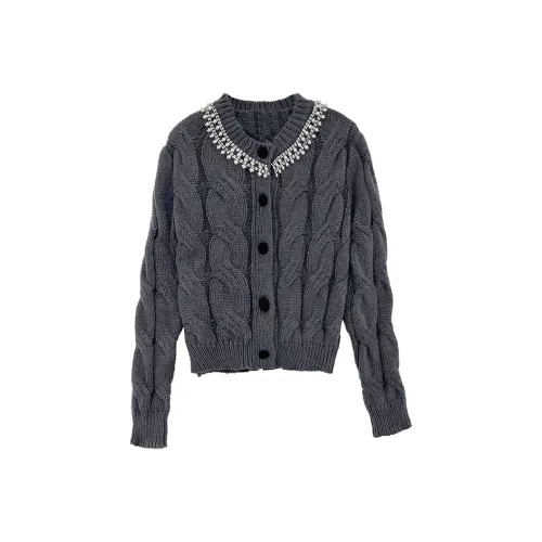 Icicofficial Knitwear Women's Gray