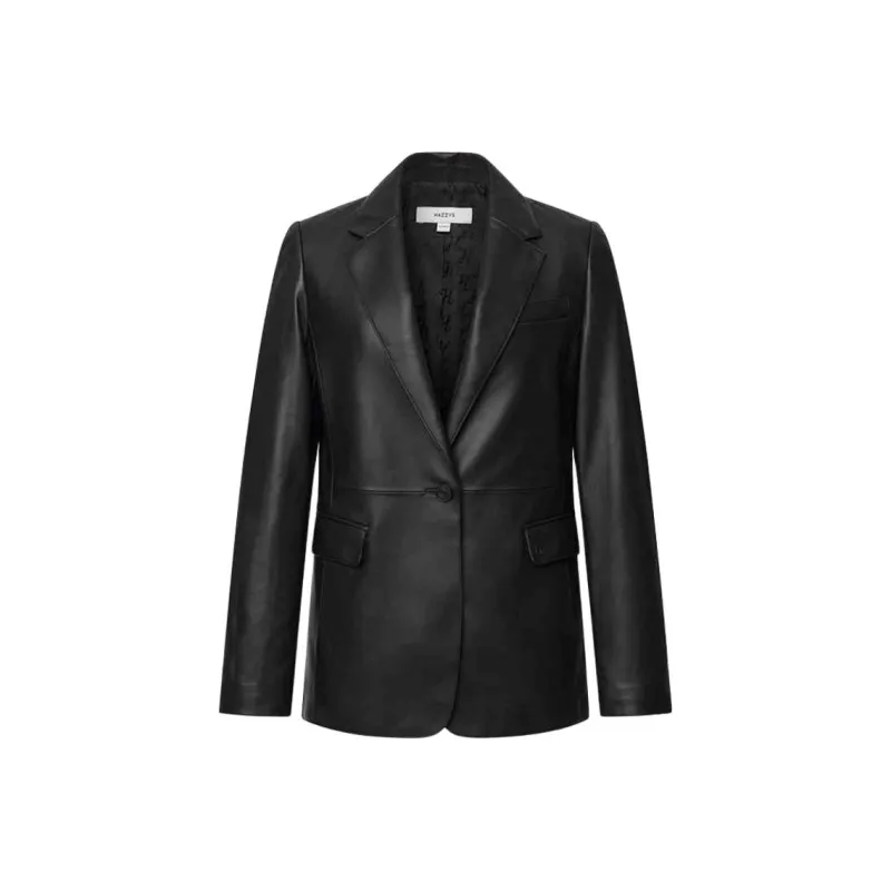 HAZZYS Jackets & Coats Women's Black-0