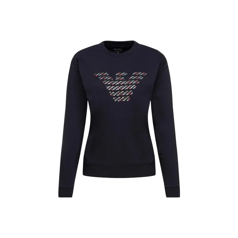 EMPORIO ARMANI Sweatshirts Women's Blue-0