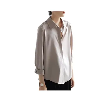SHALLOW STREAMS Shirt Women's Champagne