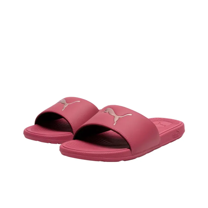 PUMA Cool Cat 2.0 Quick Dry Slide Slippers Women's Rose Red-3