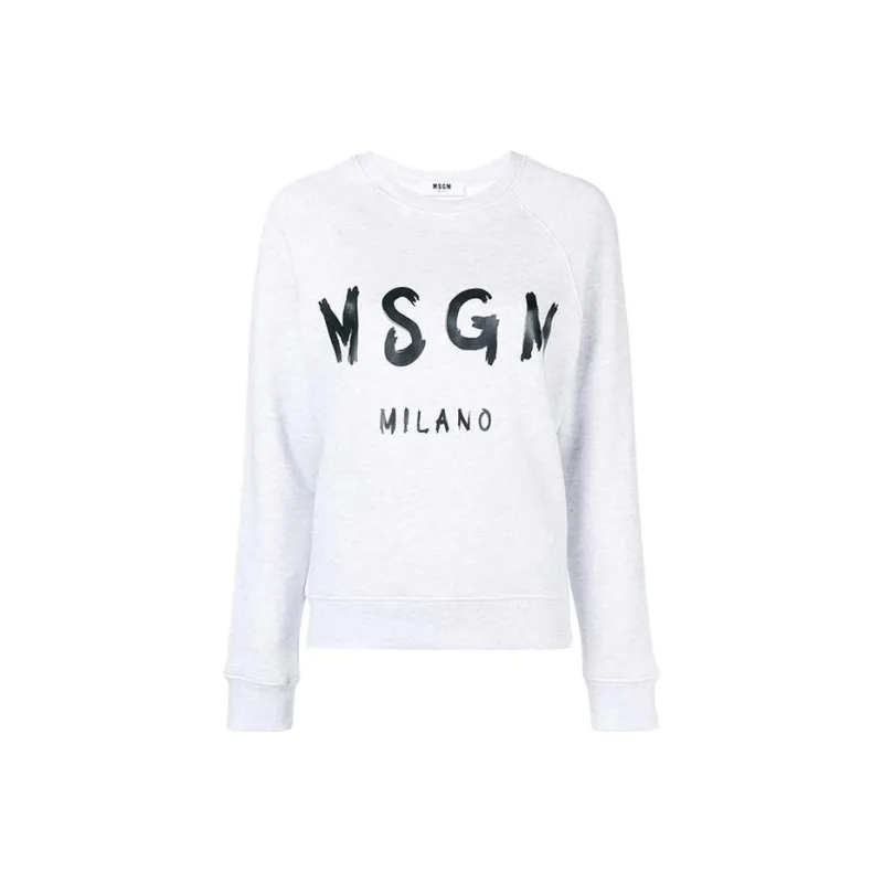MSGM Sweatshirts Women's White-0