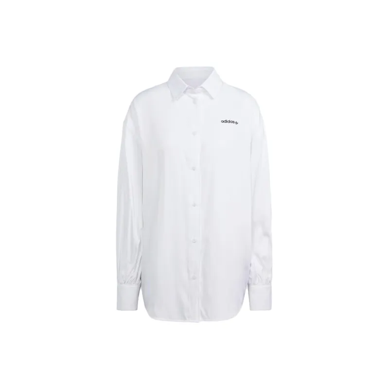 Adidas Originals 3 Stripes Shirt Women's White-0